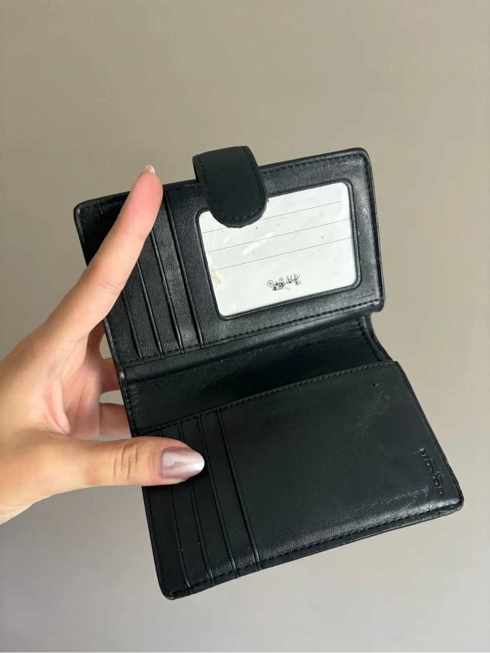 Coach Signature Medium Corner Zip Wallet